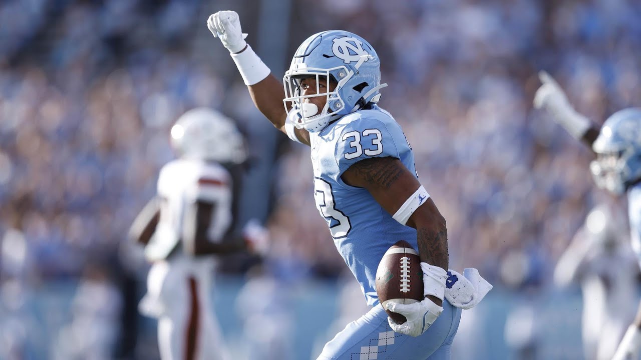 FB: Tar Heels Stave Off Miami, 45-42