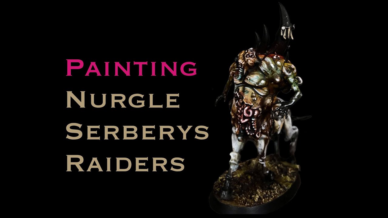 Dark Mechanicus Nurgle Serberys Raiders, Part II - Painitng