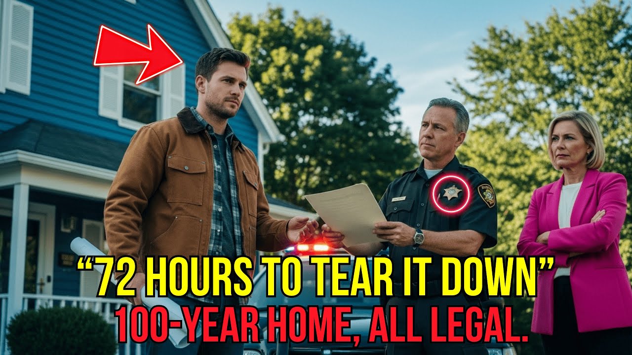 I Spent Years Restoring a 100 Year Mansion — HOA Sent a Sheriff Threatening Demolition