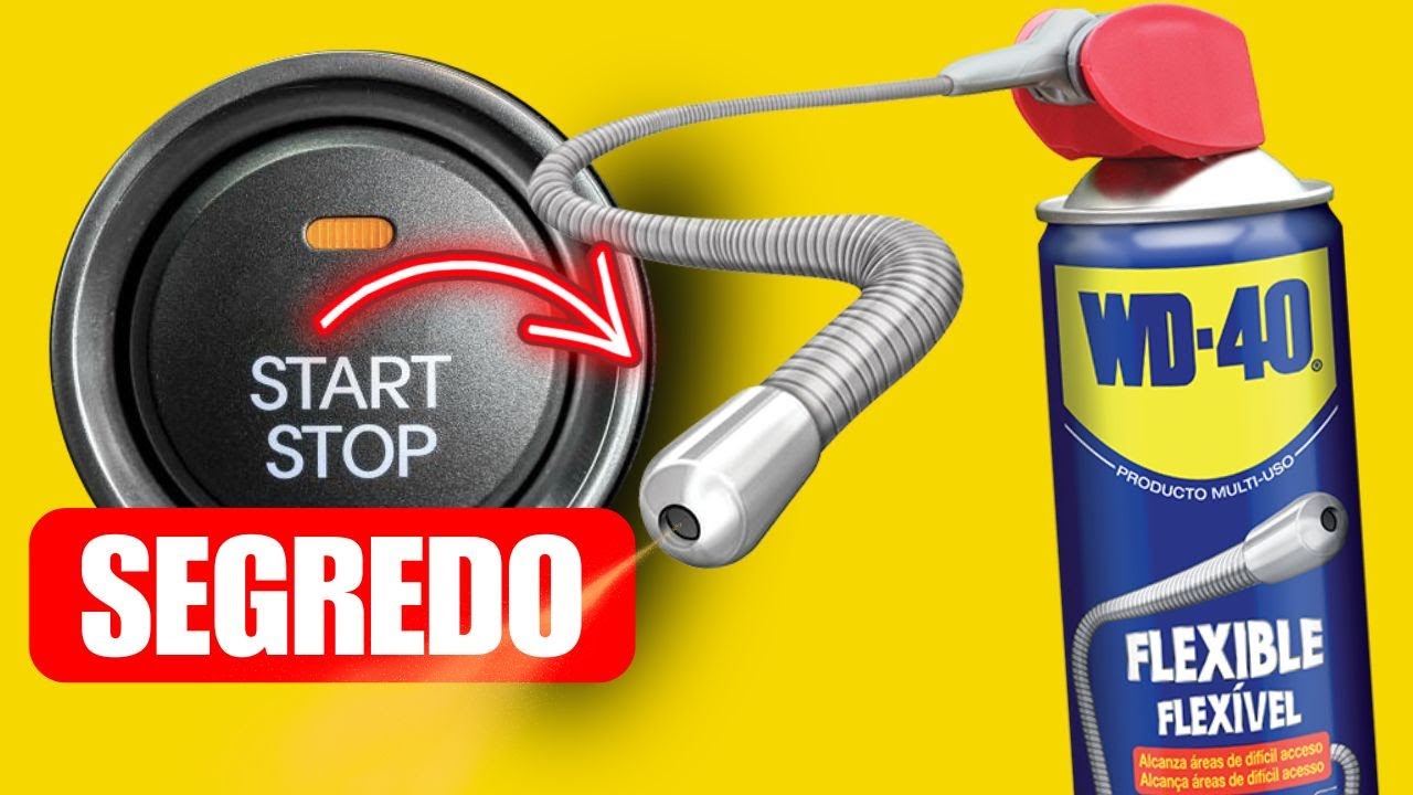 WD-40 no carro: 19 usos REAIS (e 5 lugares onde você está se ARRISCANDO)