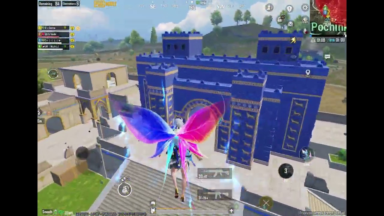 IPad Pro M1 120fps gameplay and chicken dinner 🍽️ 