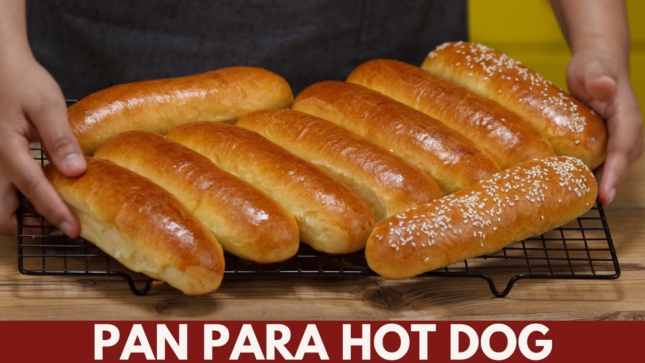 Pan Para Hot Dog, Prepara en Casa un Pan fácil, suave y muy esponjoso | Katastrofa La Cocina