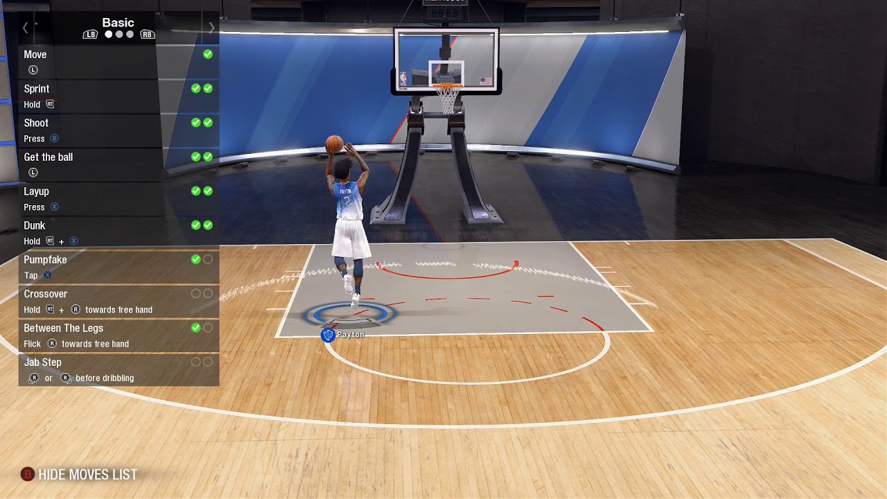 Practice Mode (NBA Live 18)