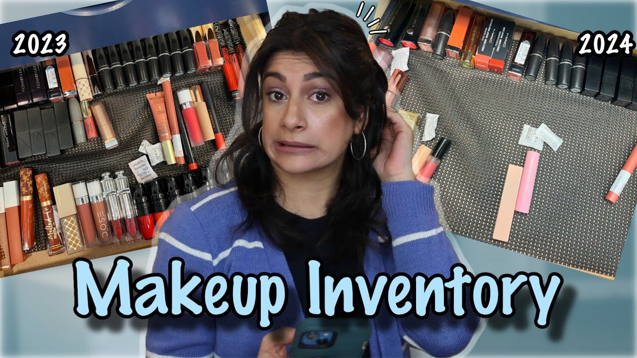 Makeup Inventory Numbers...How Much Is Too Much | 2023 VS NOW