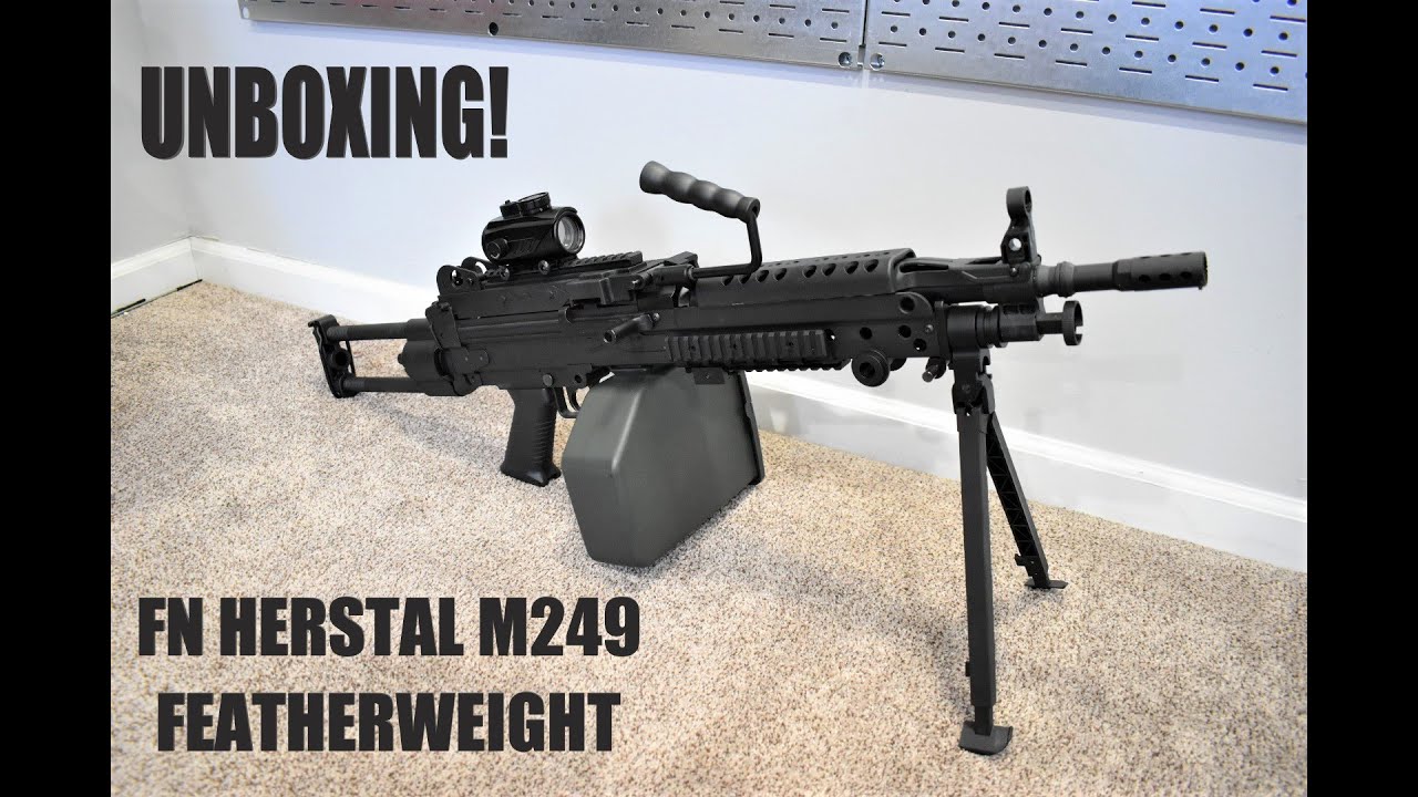 Unboxing The Cybergun FN Licensed M249 Para 