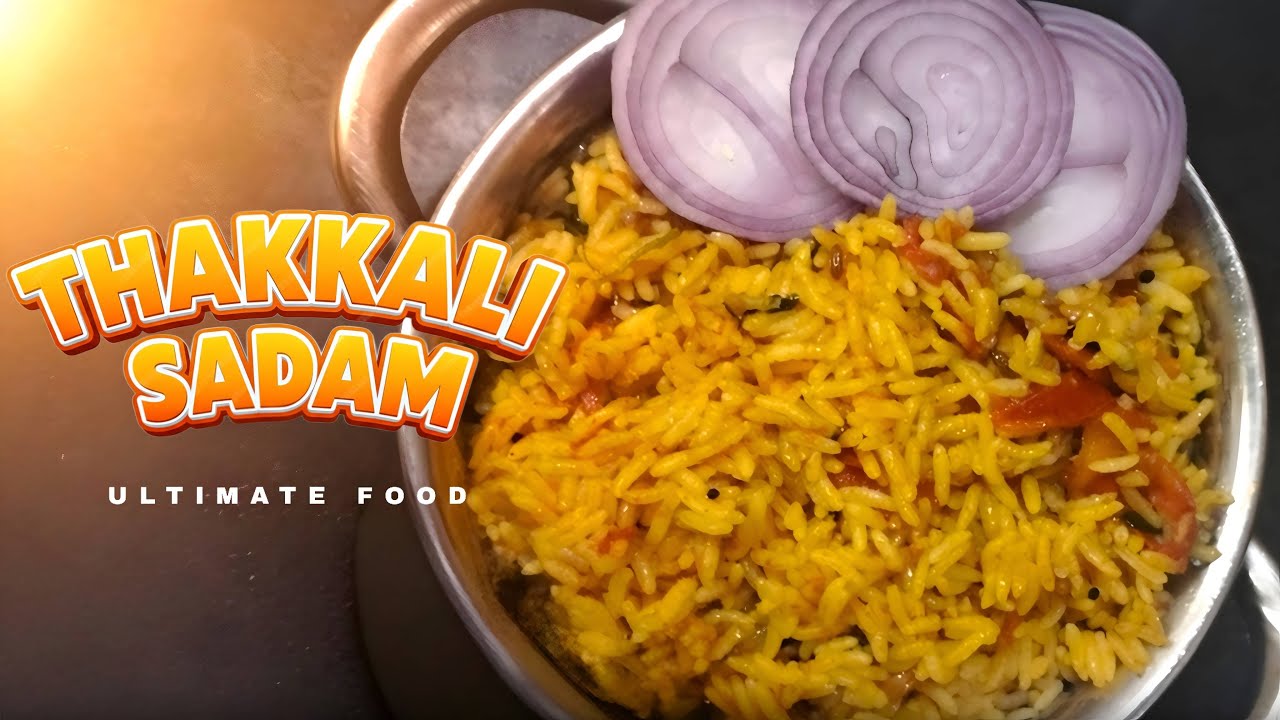 Thakkali Sadam in Tamil / How to make Tomato Rice in Tamil 