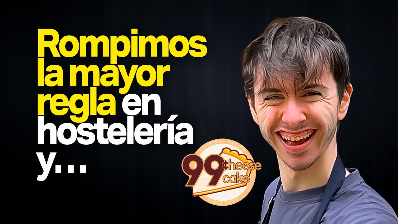 Cómo facturar 3M€ vendiendo porciones a 0,99 €. El método del fundador de 99CHEESECAKE