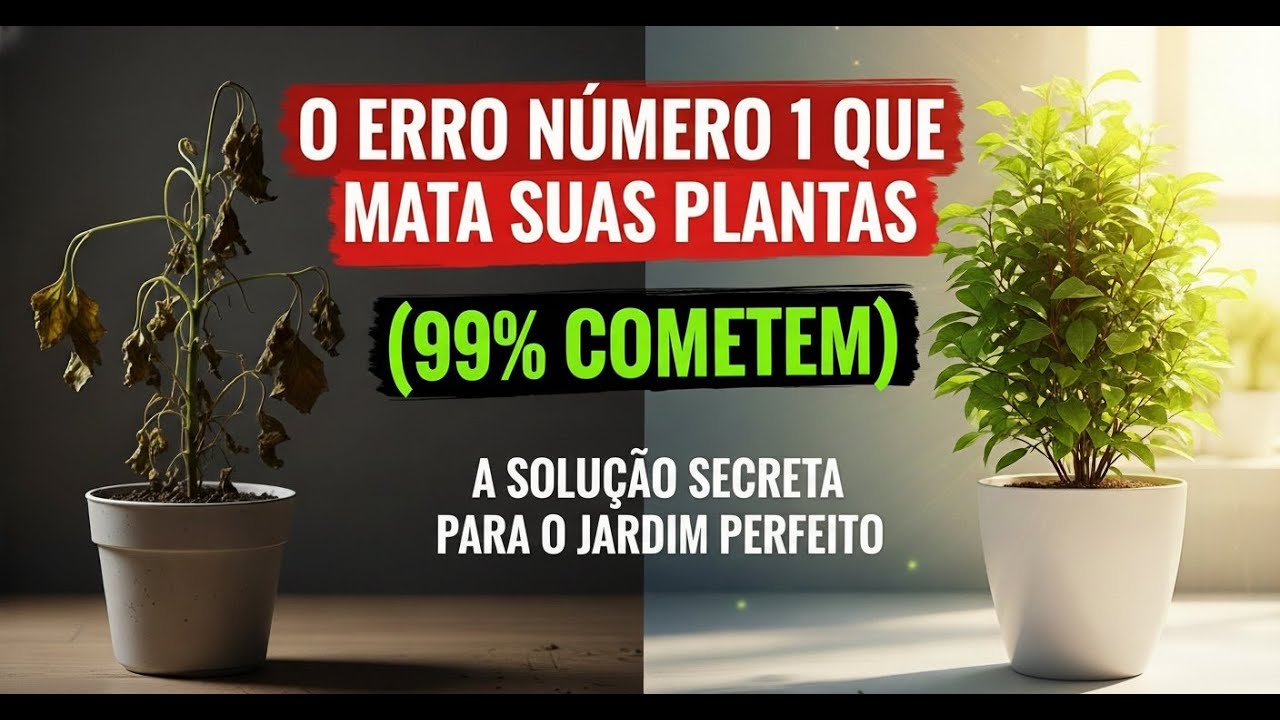 O Maior Erro na Horta Que 99% Cometem e Que Mata Quase Todas as Plantas. #hortaemcasa #horta