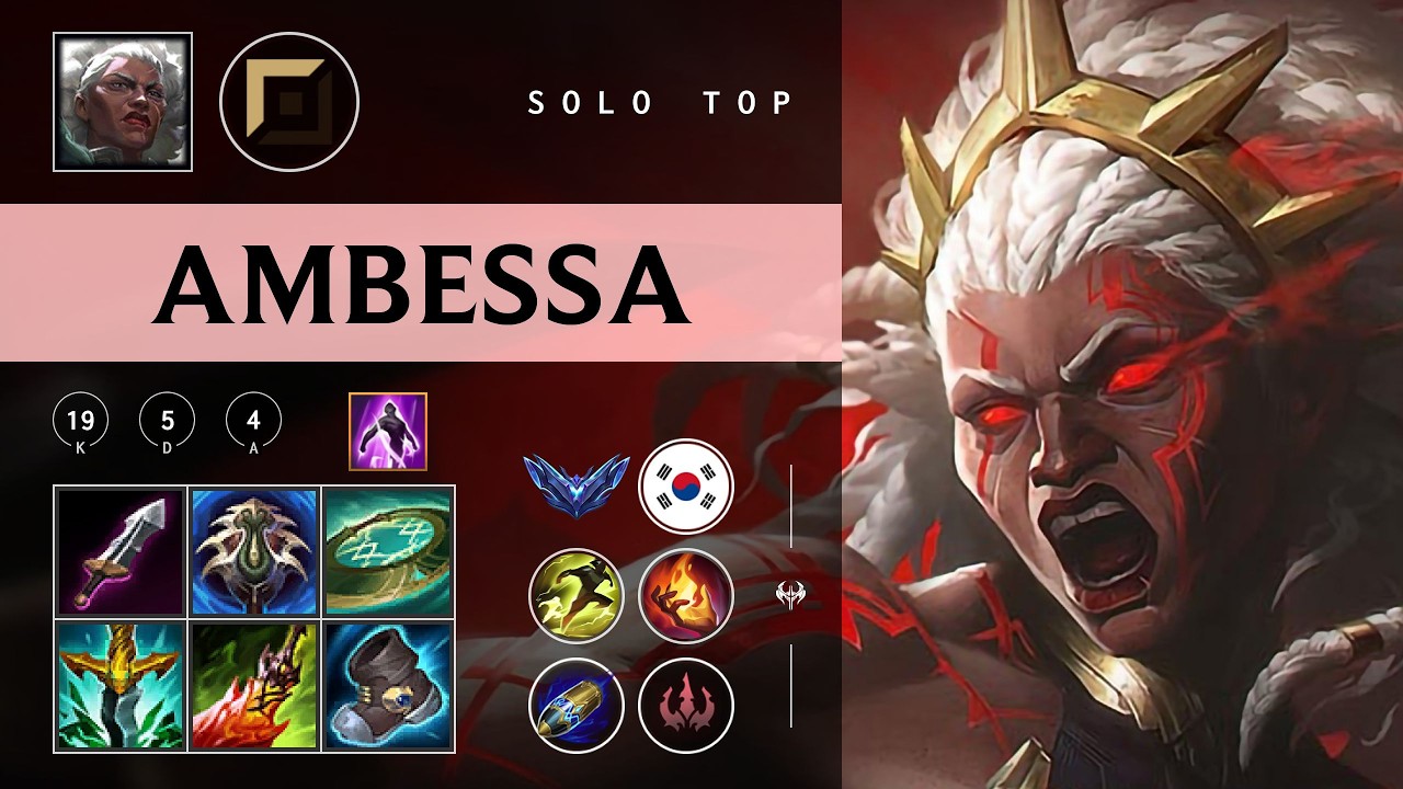Ambessa Top vs Camille - KR Diamond Patch 26.03