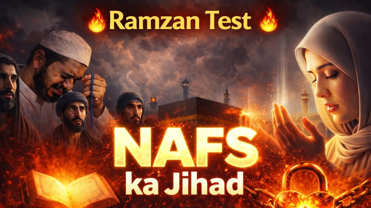 Ramzan aur Nafs ka Jihad | Ramzan 2026 Special | Nafs Ki Haqeeqat Jo Dil Hila Degi🔥 “RAMZAN TEST”