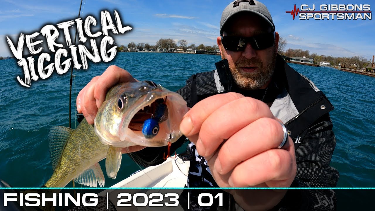 Vertical Jigging For Walleye on the St. Clair River