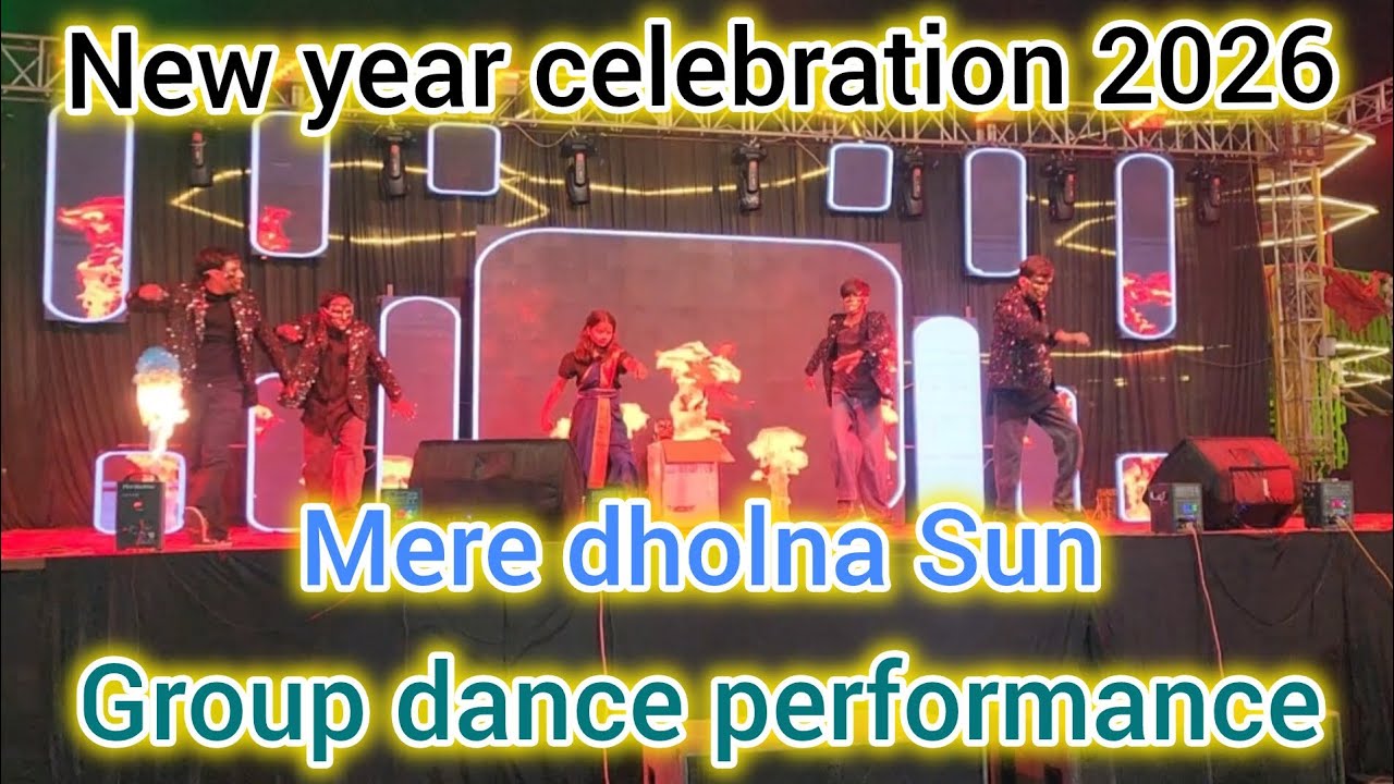 Mere Dholna | Bhool Bhulaiyaa | Dance Cover | Group Performance | New Year | Celebration [  2026 ] 