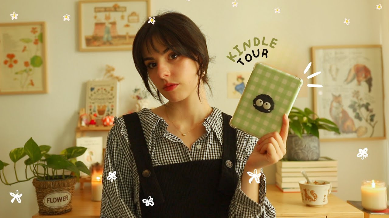 todo sobre mi kindle 🌿🐻 decoración, pros y contras, mi biblioteca digital