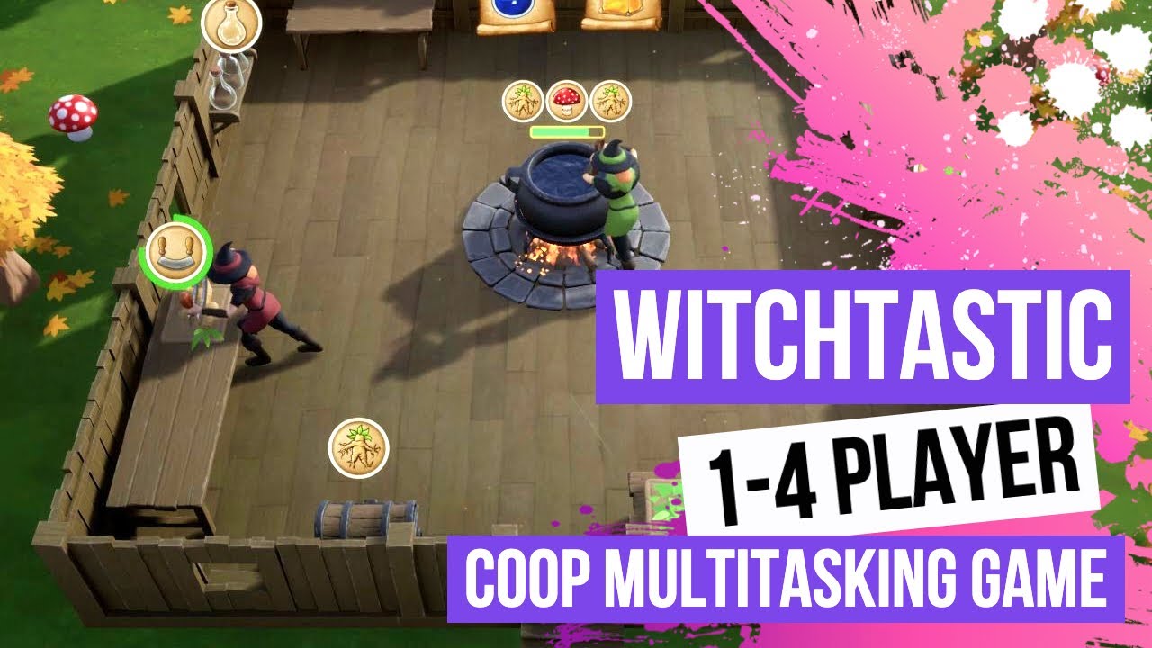 Witchtastic - 1-4 Player Coop Multitasking Game