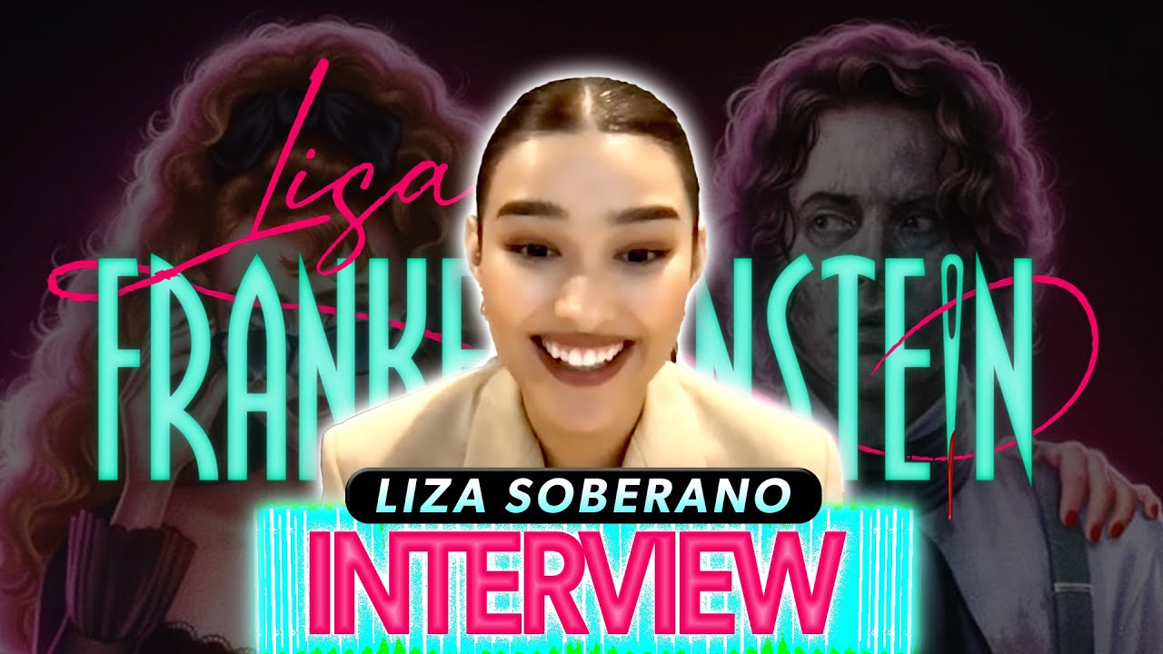 Liza Soberano Talks LISA FRANKENSTEIN: 