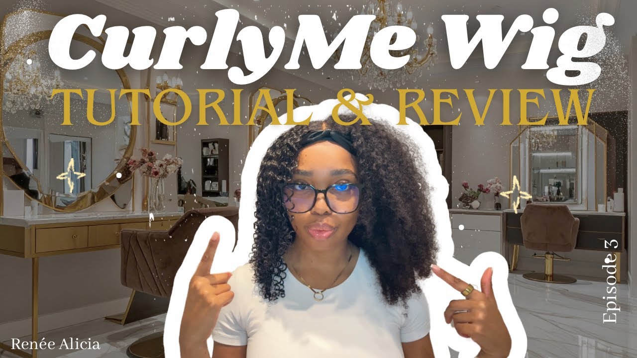 THE BEST CURLY WIG | CurlyMe Wig Tutorial & Review 