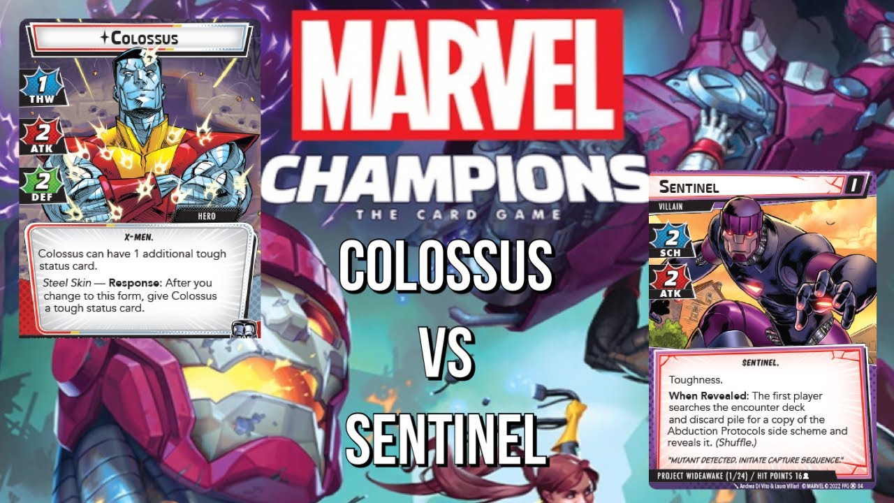 Marvel Champions - Mutant Genesis: Colossus Vs Sentinel