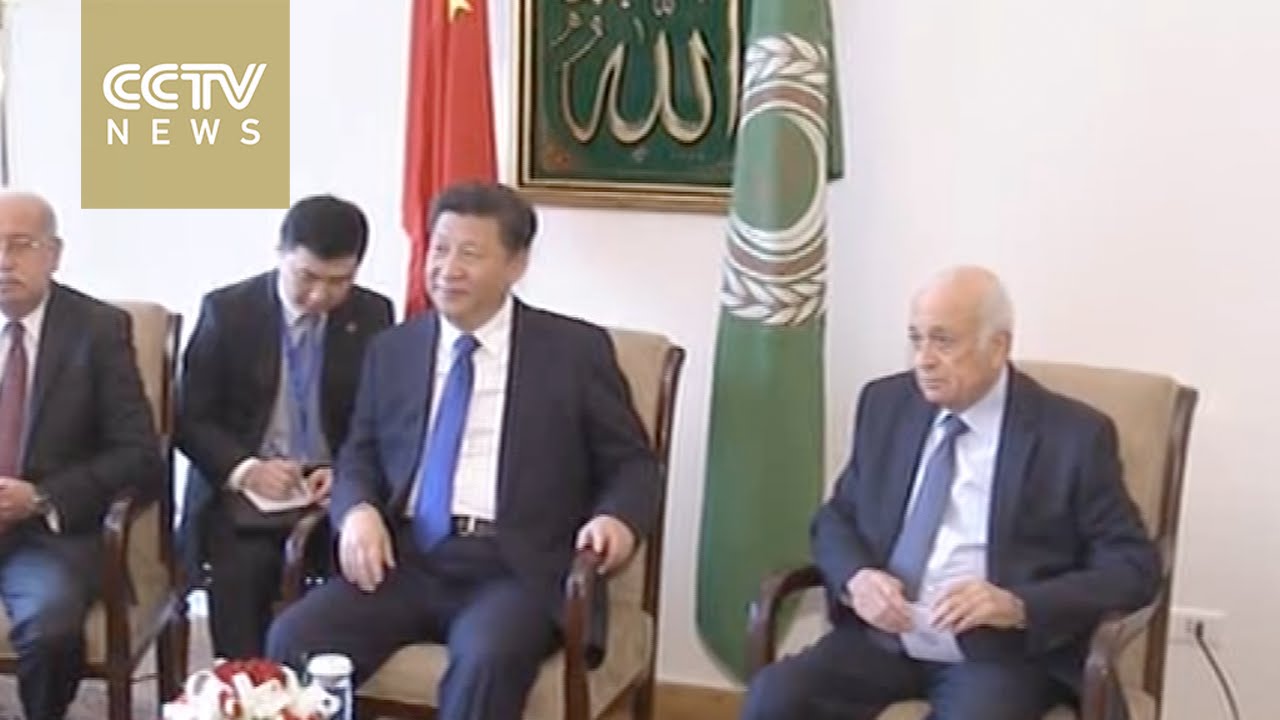 Chinese President Xi Jinping meets head of Arab League