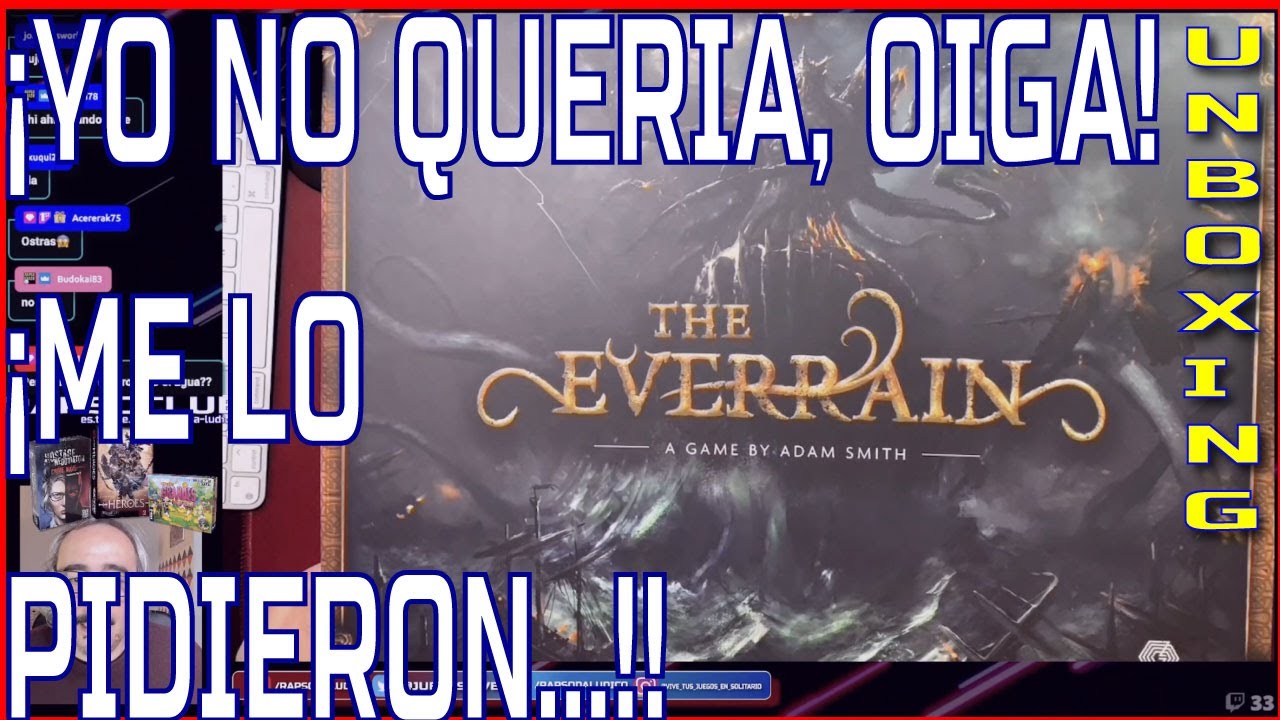 🏴‍☠️ THE EVERRAIN ⚓️ UNBOXING Improvisado 2022