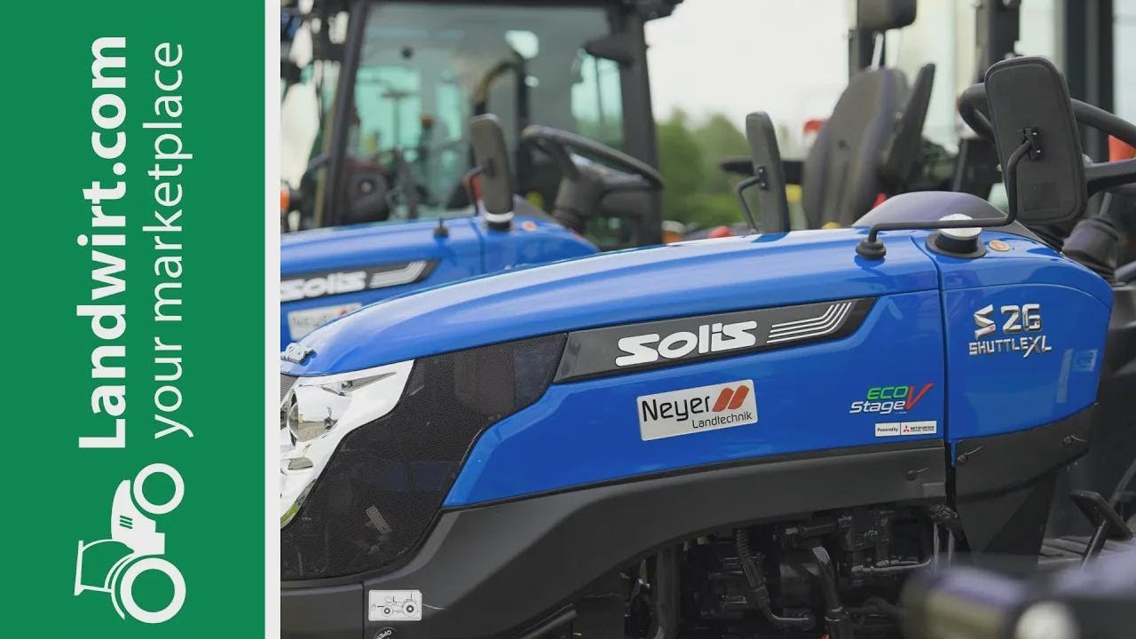 Solis 26 até Solis 90 Stage V: Tratores com o melhor custo-benefício | landwirt.com