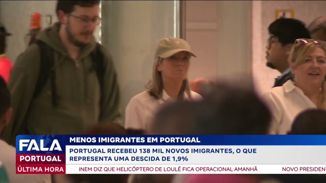 Menos imigrantes em Portugal