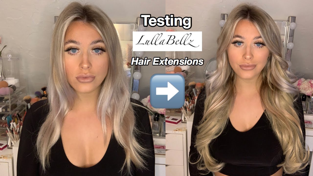 TESTING LULLABELLZ HAIR EXTENSIONS