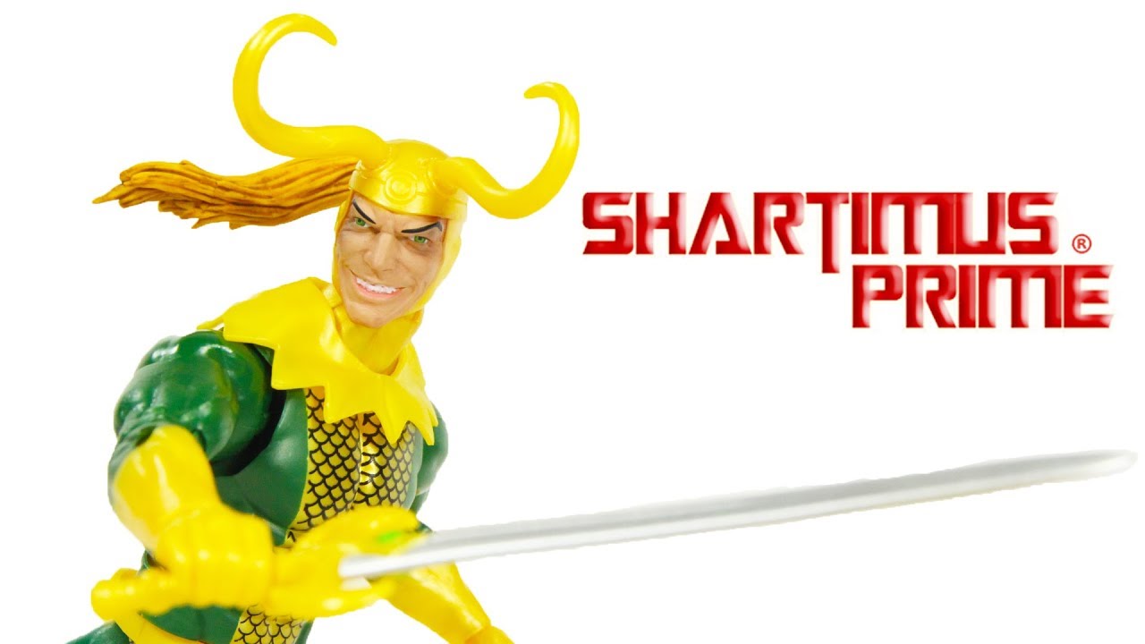 Marvel Legends Loki Avengers Endgame Hulk BAF Wave Hasbro Comic Action Figure Review