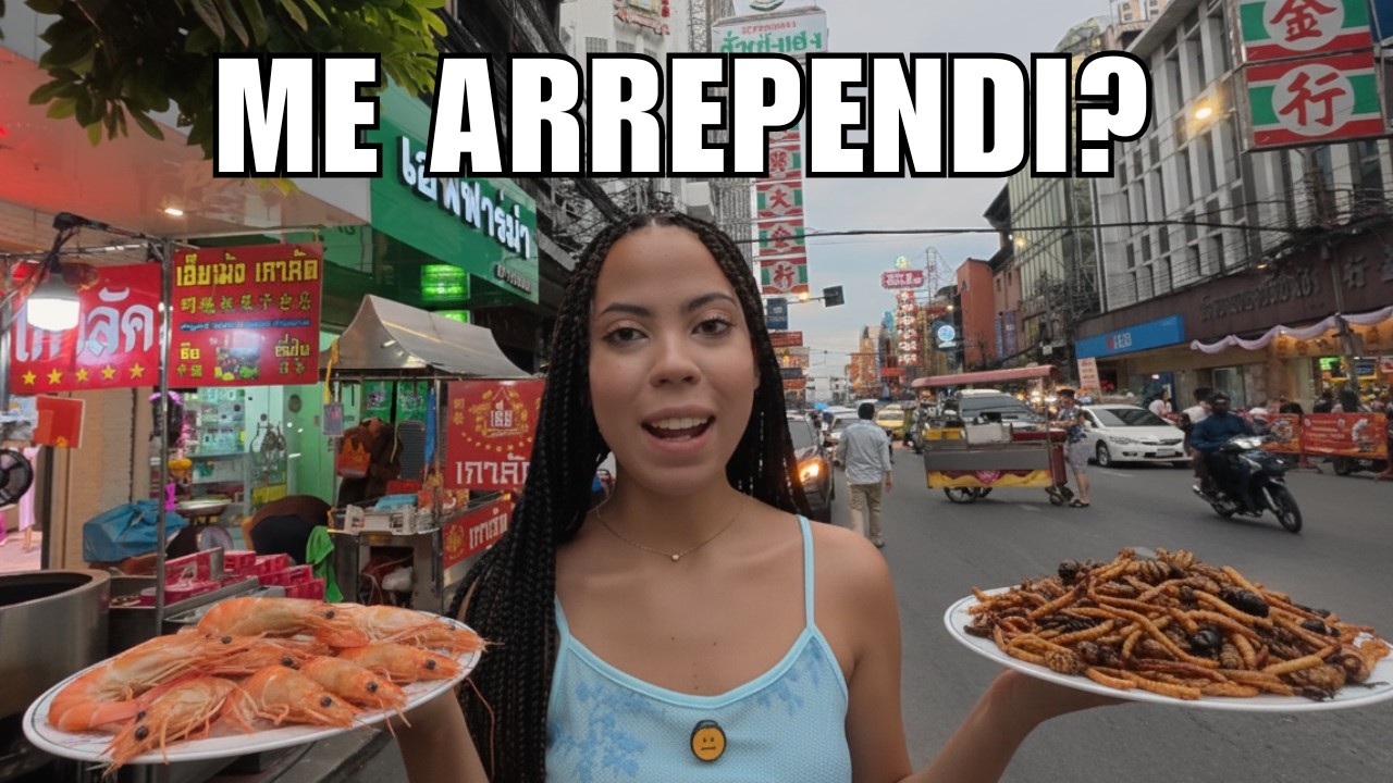 COMIDAS DE RUA ESTRANHAS NA TAILÂNDIA