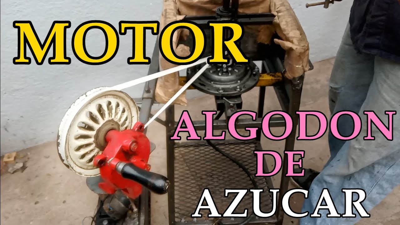 MOTOR para máquina de ALGODONES DE AZUCAR (Eléctrico y manual)