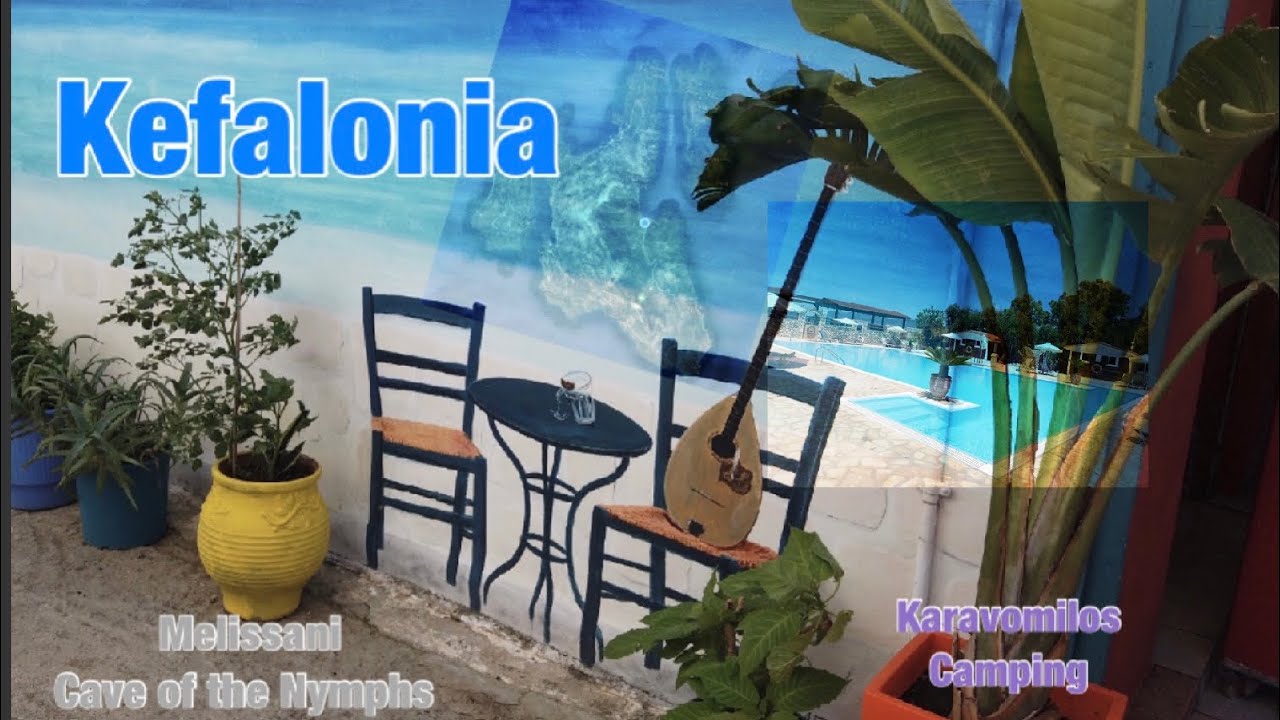 Griechenland 🇬🇷 #Kefalonia Island …Sami …Besuch in Melissani Cave of the Nymphe ..Camp Karavomilos