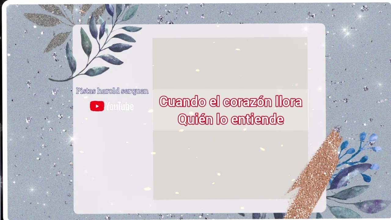 ✅️ Pista: John eli - Quien entenderá mi corazón 2023 🇵🇪