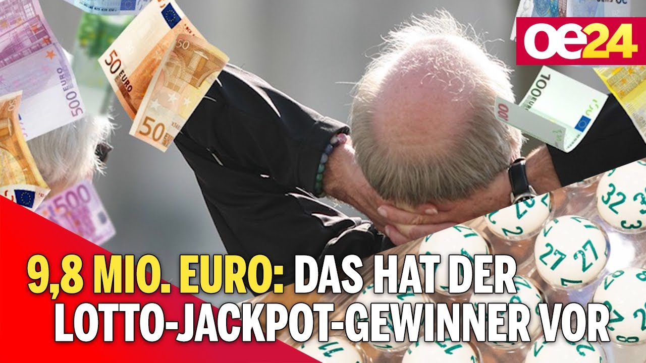 9,8 Mio. Euro: Das hat der Lotto-Jackpot-Gewinner vor