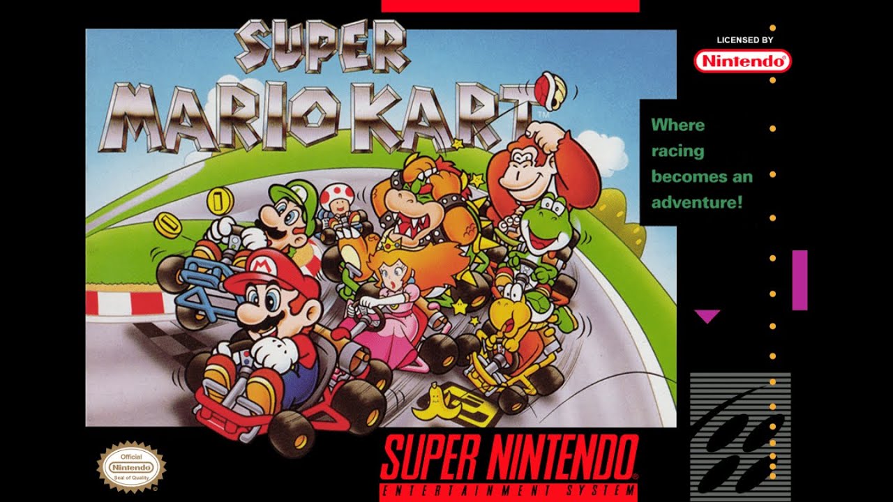 Super Mario Kart (SNES) - No Commentary Longplay