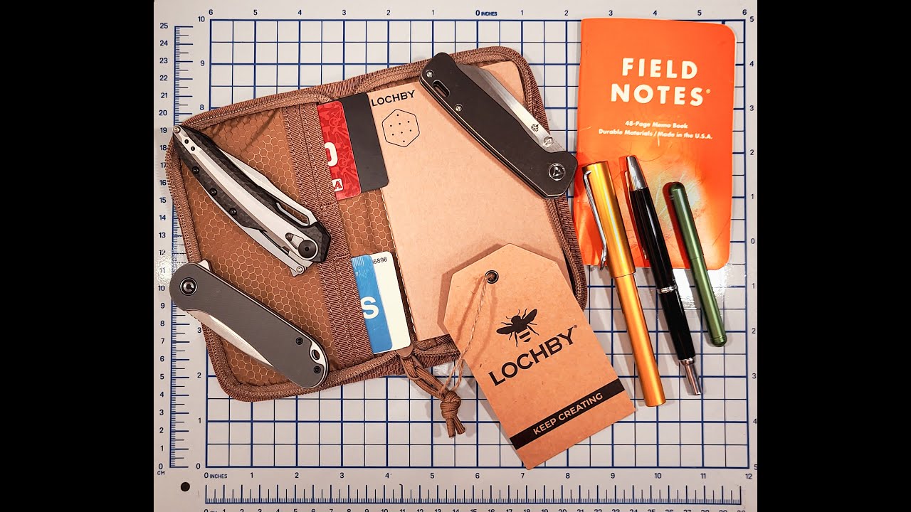 Lochby Pocket Journal Navy  unboxing + quick review