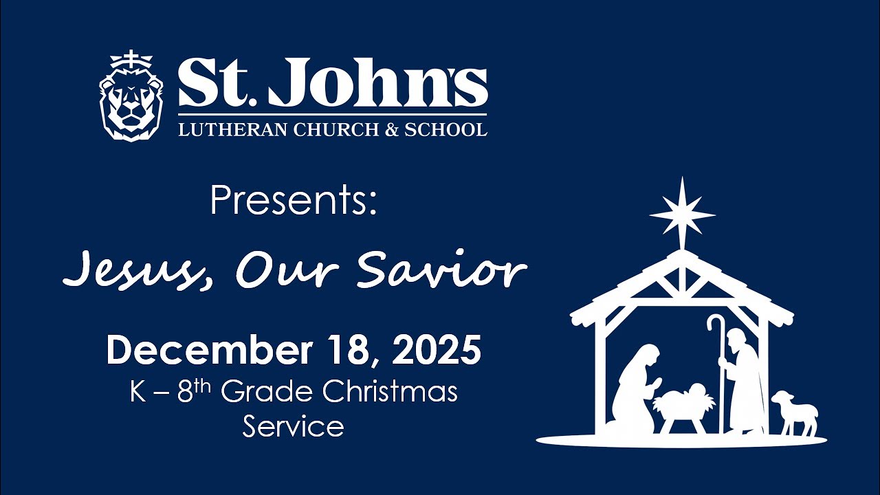 K-8th Grade Christmas Service | December 18, 2025
