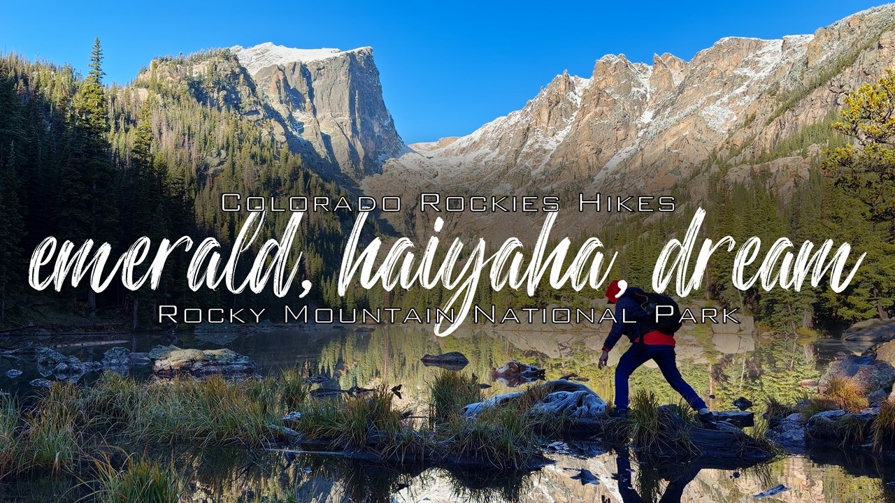 Emerald, Dream, Haiyaha, Bear Alpine Lakes - Rocky Mountain National Park, Colorado - 4K - Fall 2025