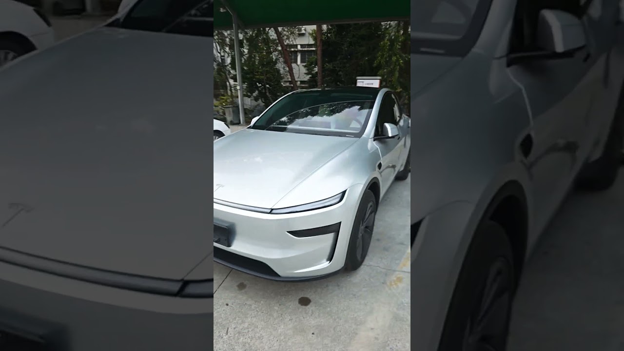 2025 Tesla Model Y Juniper aracımın ilk dış g&ouml;r&uuml;n&uuml;ş videosu