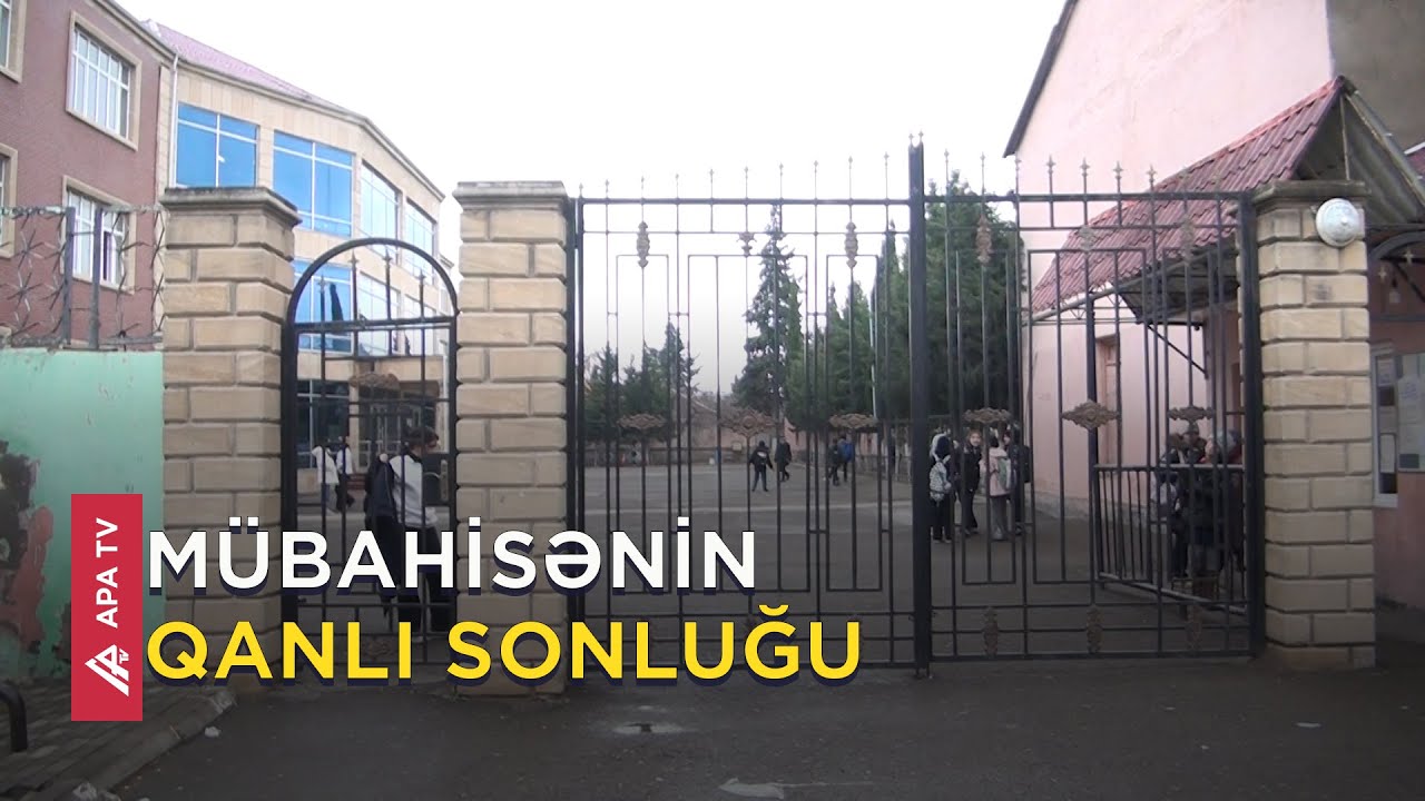 Şagirdlər arasında dava düşdü - Faktla bağlı araşdırma aparılır – APA TV