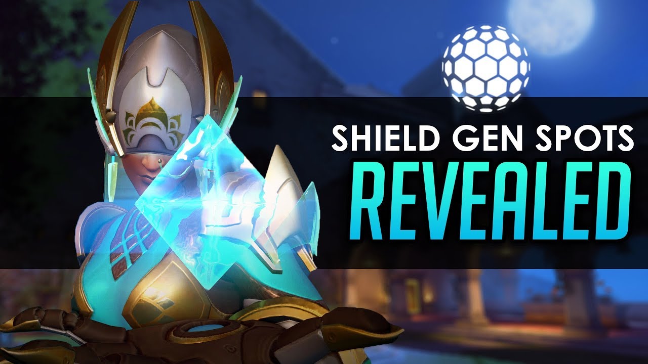 Overwatch: The Best Shield Generator Spots for Symmetra REVEALED! (Updated guide and locations)