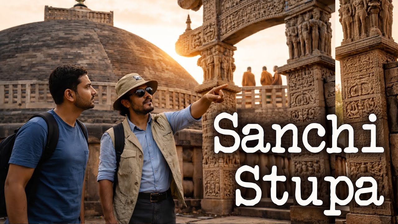 The Great Stupa at Sanchi Explained | Part 1 of 3 | Ashoka, Buddhism & Early Symbols