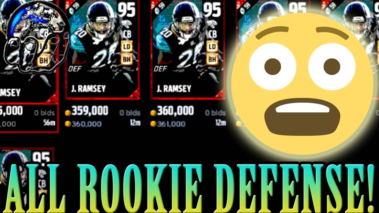All Rookie Defense Madden 17 Ultimate team Pack Opening! Jalen Ramsey Pull EA? | ( MUT 17 PS4 )