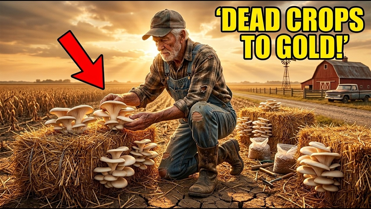 Crop Failure Left Him With Dead Straw &mdash; He Grew Mushrooms on It and Made 10x More Money