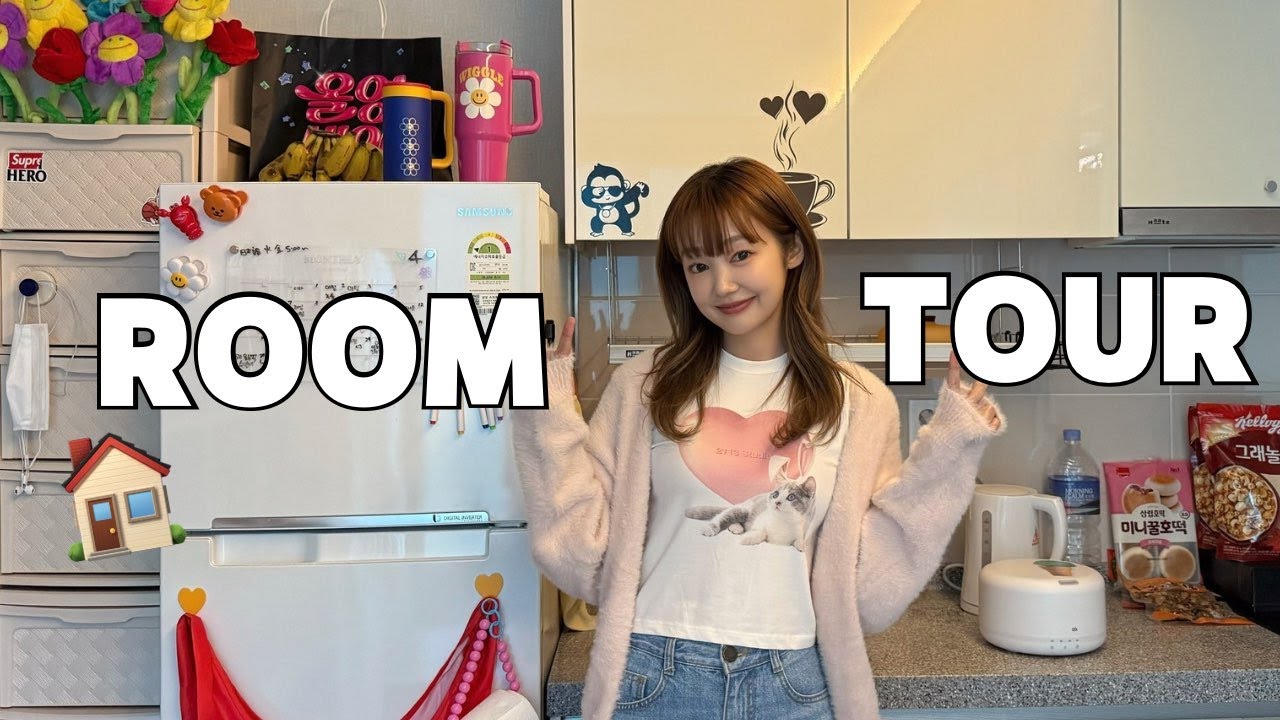 韓国で一人暮らし始めました🏠ROOM TOUR･:*+...★