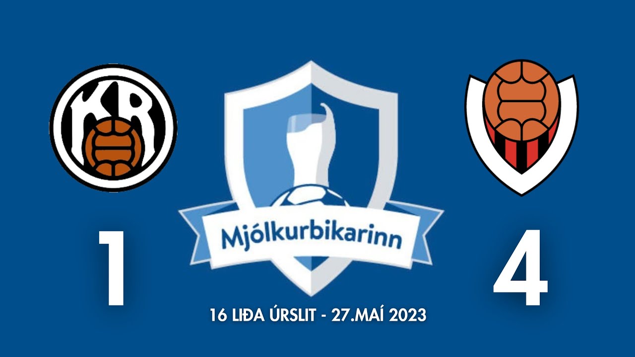 Mjólkurbikarinn 16 liða úrslit - KR - Víkingur