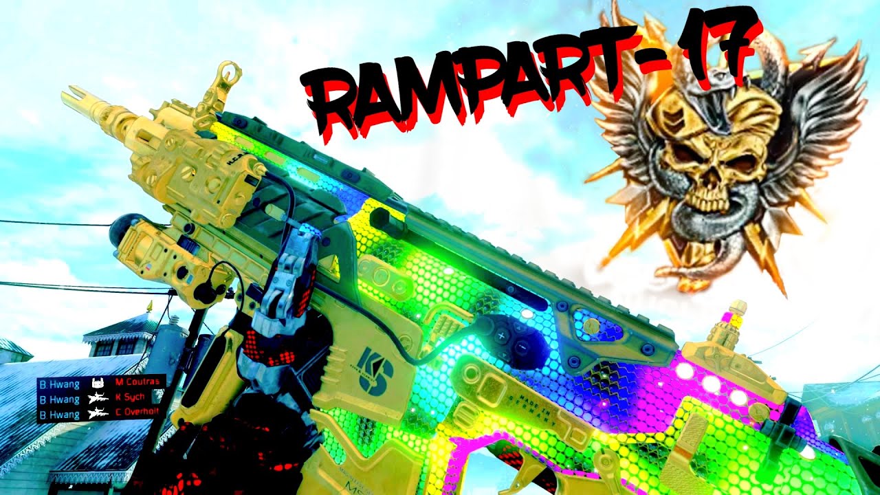 La MEJOR CLASE para la RAMPART-17 en Black Ops 4 (COD BO4)