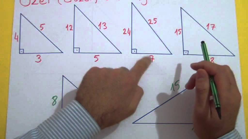 DİK ÜÇGEN 1 - Şenol Hoca