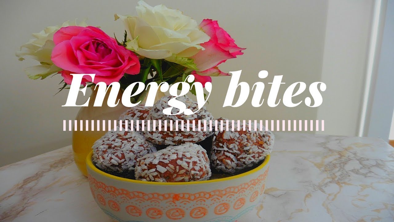HEALTHY NO BAKE ENERGY BITES | 2 WAYS