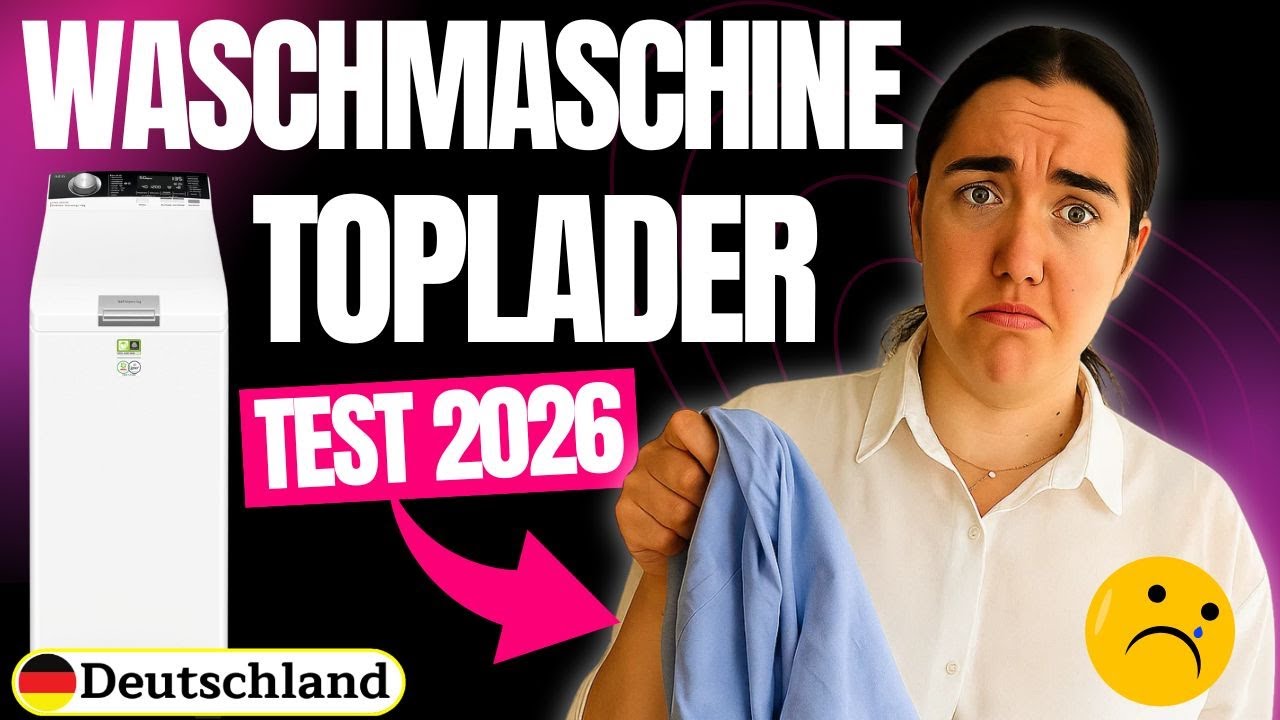 Waschmaschine Toplader – AEG Toplader 7000 Serie LTR7A70260 & LTR7A80560 - Waschmaschine 6kg - TEST