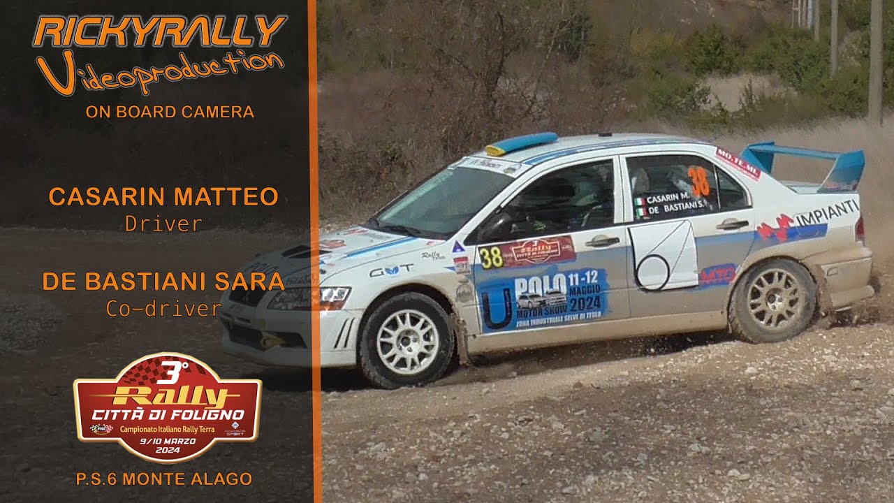 OBC CASARIN - DE BASTIANI //3° Rally Citta' di Foligno 2024 // P.S.6 Monte Alago
