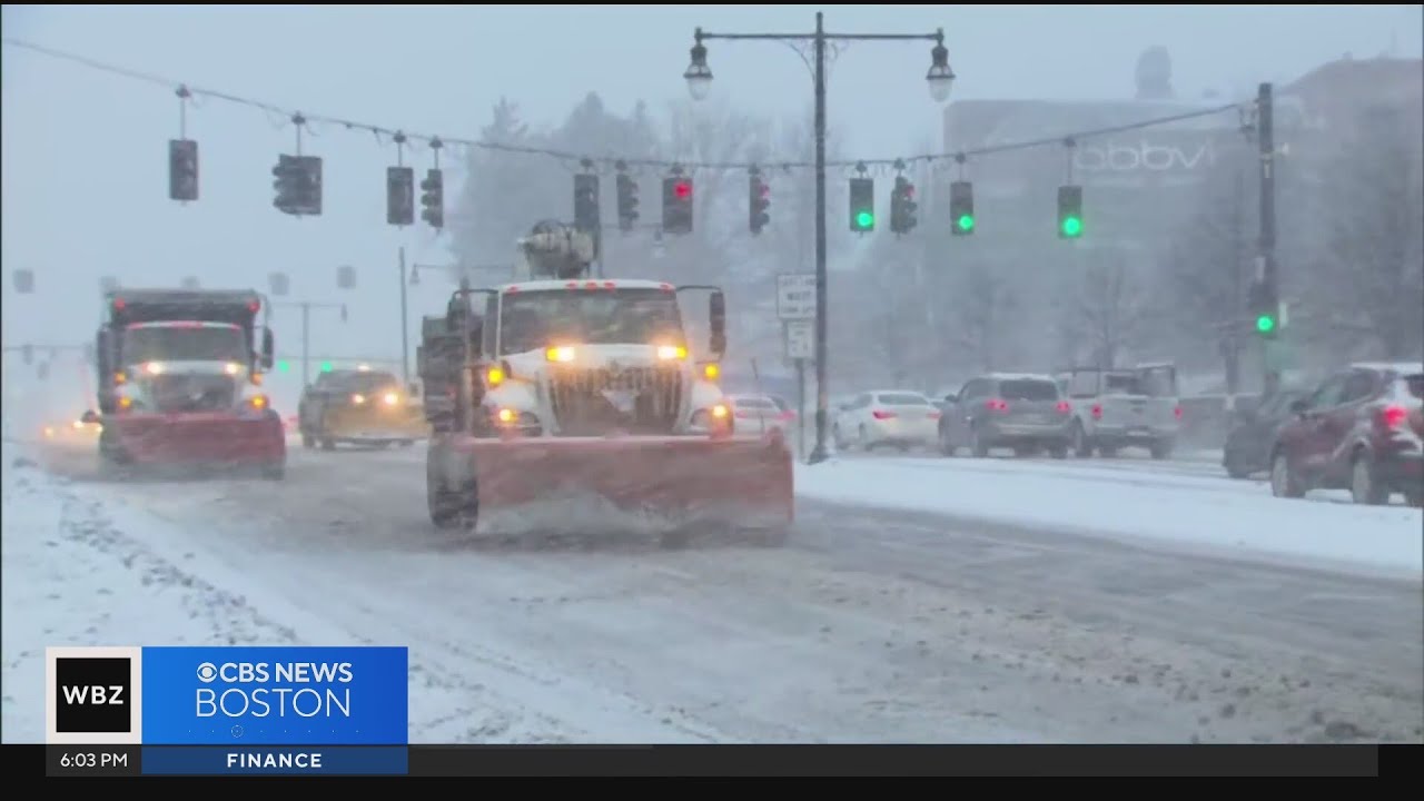 Plow drivers across Massachusetts ready for snowfall after mild winter